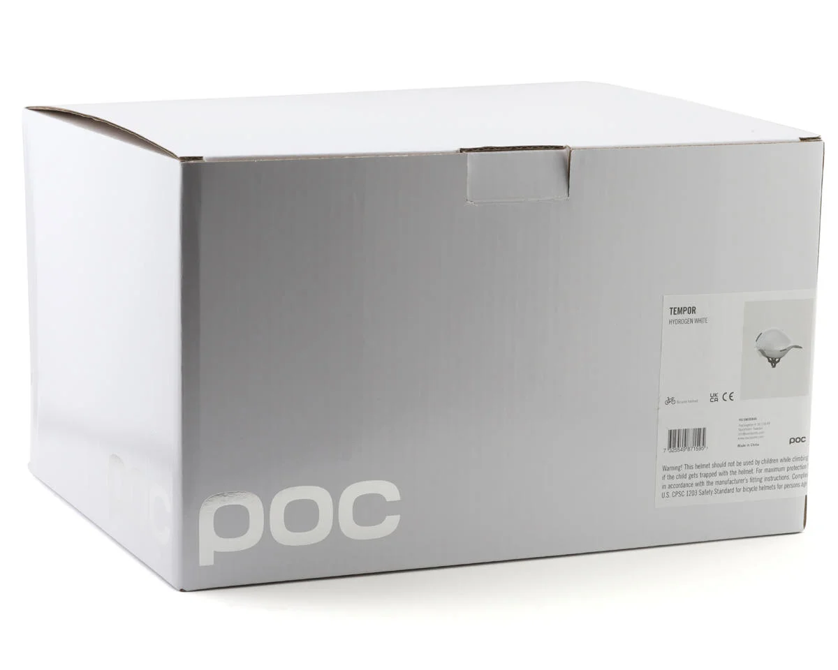 POC Tempor Aero/TT Helmet (Hydrogen White) (M/L) - view 6